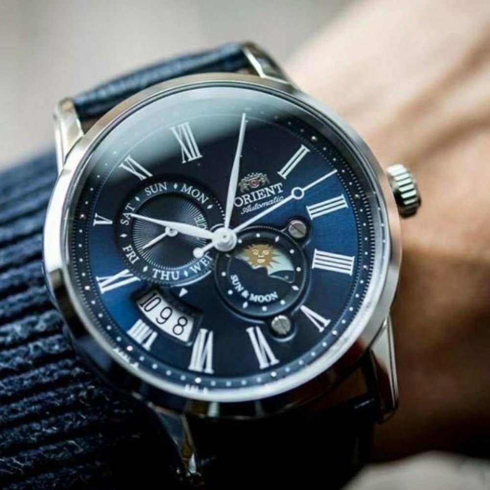 MENS ORIENT WATCH - GORGEOUS BLUE DIAL